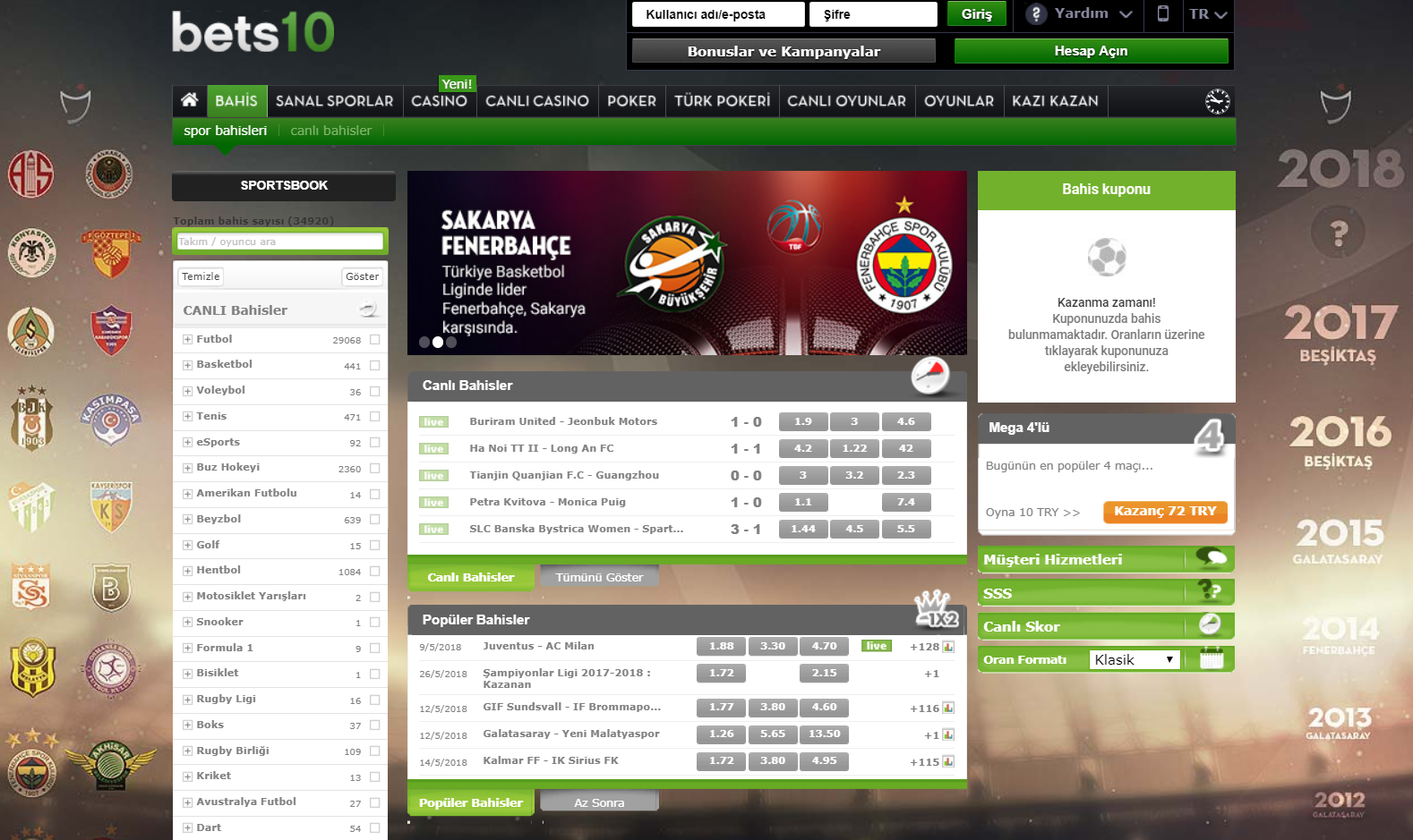 SPOR BAHİSLERİ